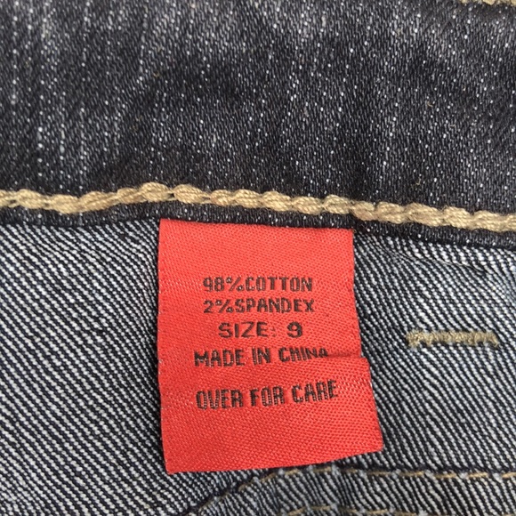 EIGHTY EIGHT Dark Blue Crop Jeans - Picture 5 of 10